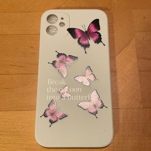 Butterfly phone case